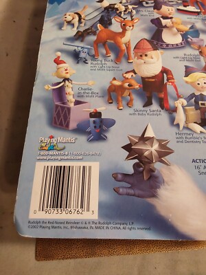 2002 Rudolph Island of Misfit Toys Carded Young Buck Rudolph