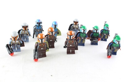 Lego Star Wars Minifigure Mandalorian Battle Pack LOT of 12 75267 UK