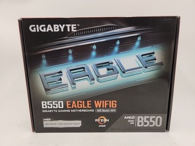 NEW Gigabyte B550 Eagle WIFI6 AMD AMR ATX Motherboard Support Ryzen Processor