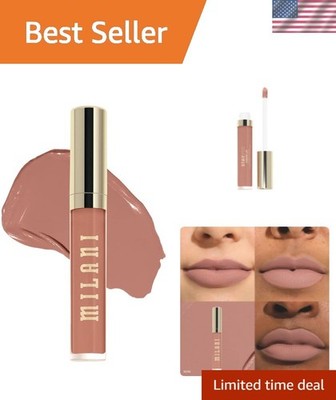 Stay Put Longwear Liquid Lipstick - Smudge-Proof, Matte Finish, 12 Hours of Wear