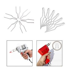 6 Pieces Tips Wire Pen Nibs for Machine Replacement Replace Portable Metal Wood