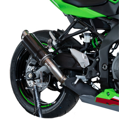 HOTBODIES MGP EXHAUST SLIP-ON CARBON Kawasaki ZX400 Ninja ZX