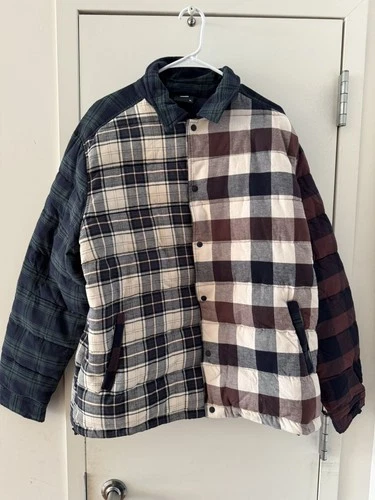Kith Padded Check Down Jacket Multicolor Patchwork XL Multicolor Men's - product listing photo