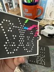 Mini Lite Brite With Pegs Papers And Works Handheld Desk Accessory Cute Fun — photo 3