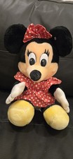 Minnie Mouse 1990s-2000s Disney Plush Red Polka-dot Dress Bow
