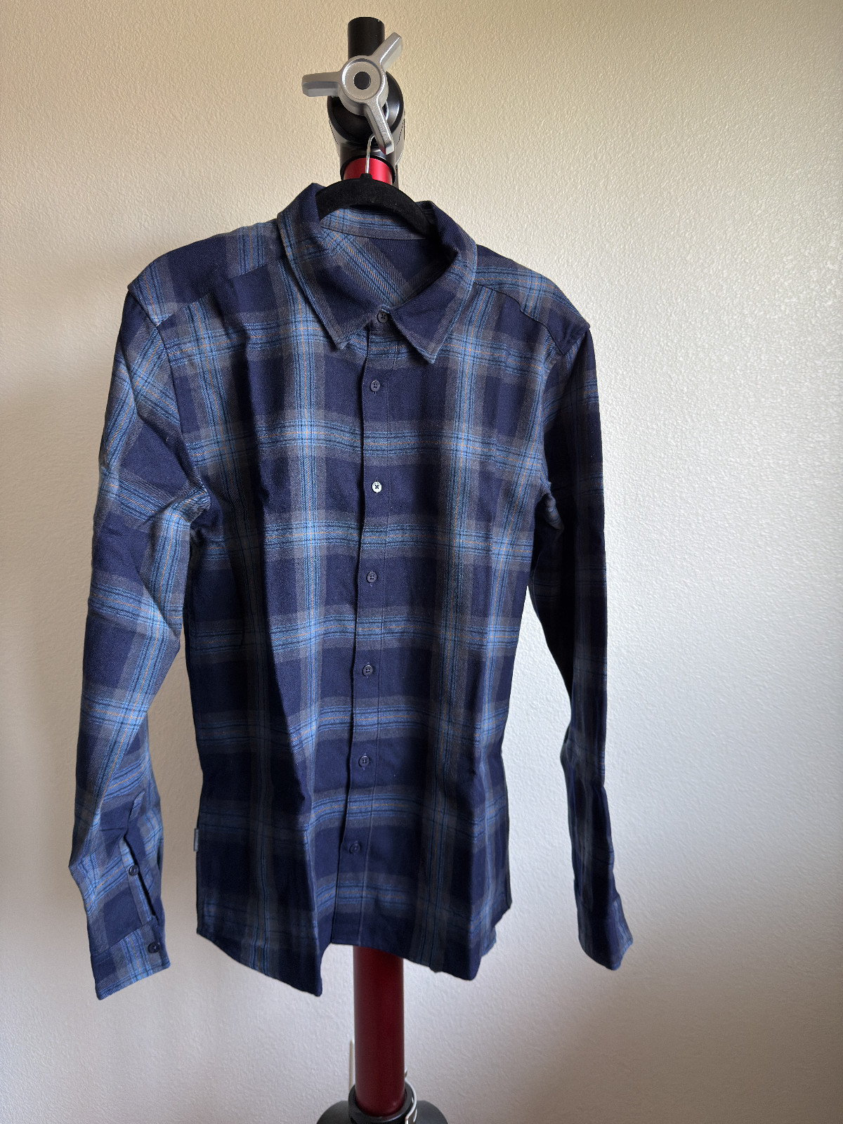15. Icebreaker Men’s Merino Wool Flannel. Medium. Used.