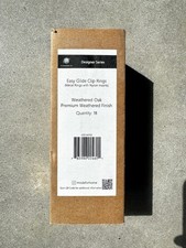 MODE Cambria Designer Series - Premium Easy Glide 18 Count Curtain Rings