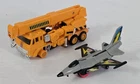 X-135 VINTAGE 1980'S HASBRO G1 TRANSFORMERS GRAPPLE & SKYDIVE ACTION FIGURES
