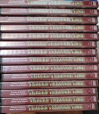 Tracks Through Time Durango Silverton Narrow Gauge Railroad Train DVD LOT OF 14