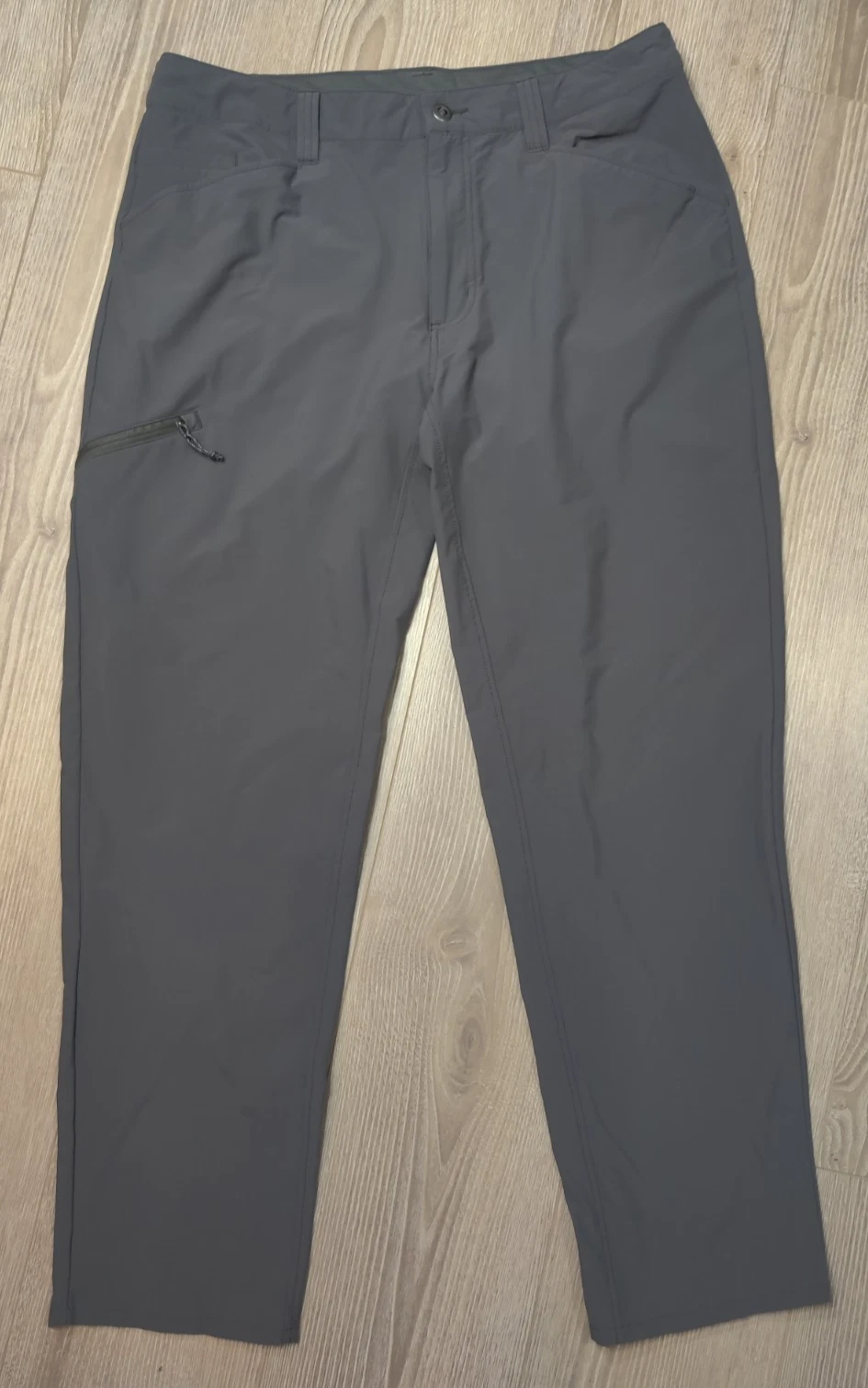 Patagonia Pants Mens 38 Gray STY55181 Lightweight Outdoor Hiking Zip