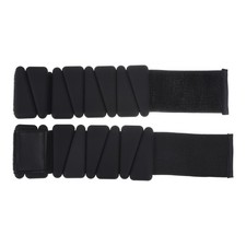 Wrist Ankle Weights Adjustable Silicone Bracelet Wrist Weights Black