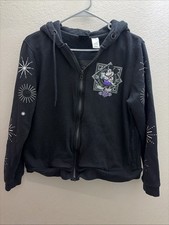 Disney 100th 100 Years Of Wonder Black Hoodie Sweatshirt Mickey Women Size Large