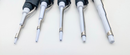 Gilson Pipetman Pipette Set | 10ul, 20ul, 100uL, 200ul, 1000ul | Calibrato - Foto 7 di 13
