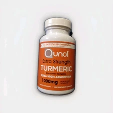 QUNOL 120 Caps TUMERIC Ultra Absorb/1000mg Supports Inflammation 
