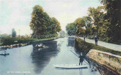 Exeter  UK On the canal