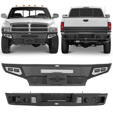 For 1994-2002 Dodge Ram 1500 2500 3500 Front Rear Bumper Wskid Plate Lights For 1994-2002 Dodge Ram 1500 2500 3500 Front Rear Bumper Wskid Plate Lights