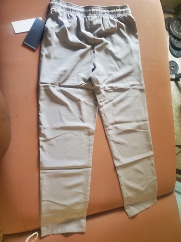 Reebok Boys Woven Grey Jogger Pants M Size 10/12 - Picture 7 of 7