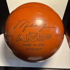 Michael Jordan AMF Bowling Ball Undrilled Basketball Made in USA