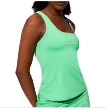 Eleven By Venus Williams • Charm Tennis Tank Green Workout Women’s Sz S