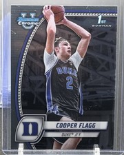 COOPER FLAGG BOWMAN U CHROME 1ST PROSPECT  DUKE / MAVS