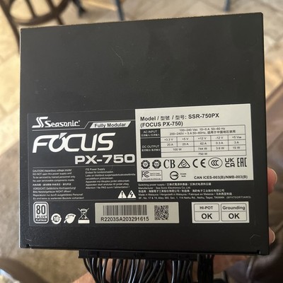 Power Supply Focus Px-750 Platinum
