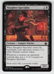 Slaughter Specialist 122/277 Innistrad: Midnight Hunt