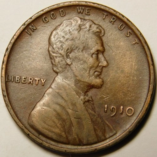 1910 P Lincoln Wheat Cent Penny EF-XF  "Actual Coin Pictured"