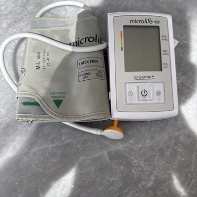 Microlife Blood Pressure Monitor Gentle Plus - Model BP3 GX1-5X (size M-L) Test
