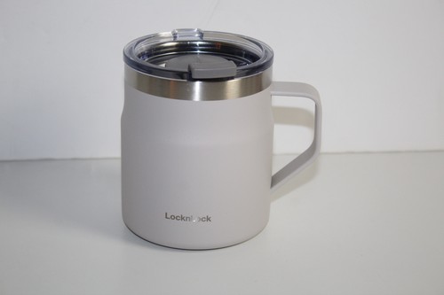LocknLock Acero Inoxidable Doble Pared Aislado con Mango, Tapa, 12 OZ - Imagen 9 de 9
