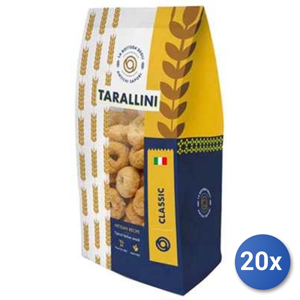 20X Multipack Classic Biellebi Taralli 250G