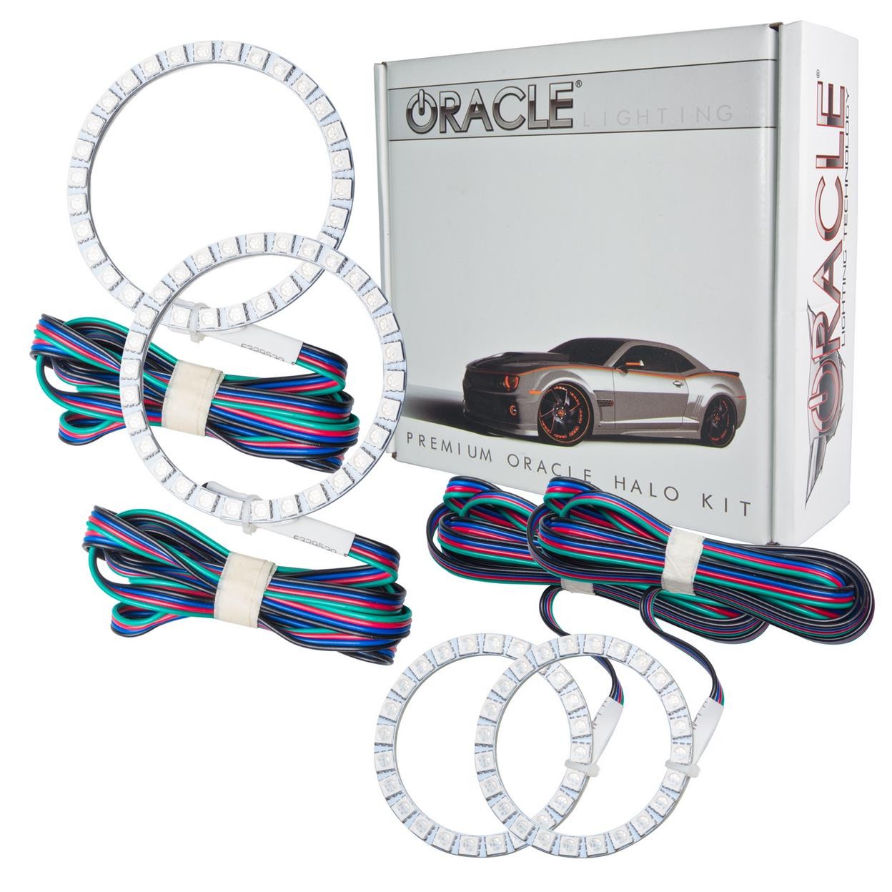 Oracle Headlight Halo Ring Emitter Set - 1999 thru Fits 2005 Ferrari F360 ColorS