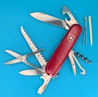Red Victorinox Swiss Army Huntsman Knife! COMPLETE!