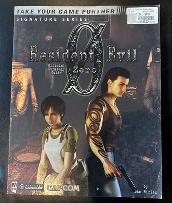 Resident Evil Zero Official Strategy Guide (Signature Series) GAMECUBE (RARE)