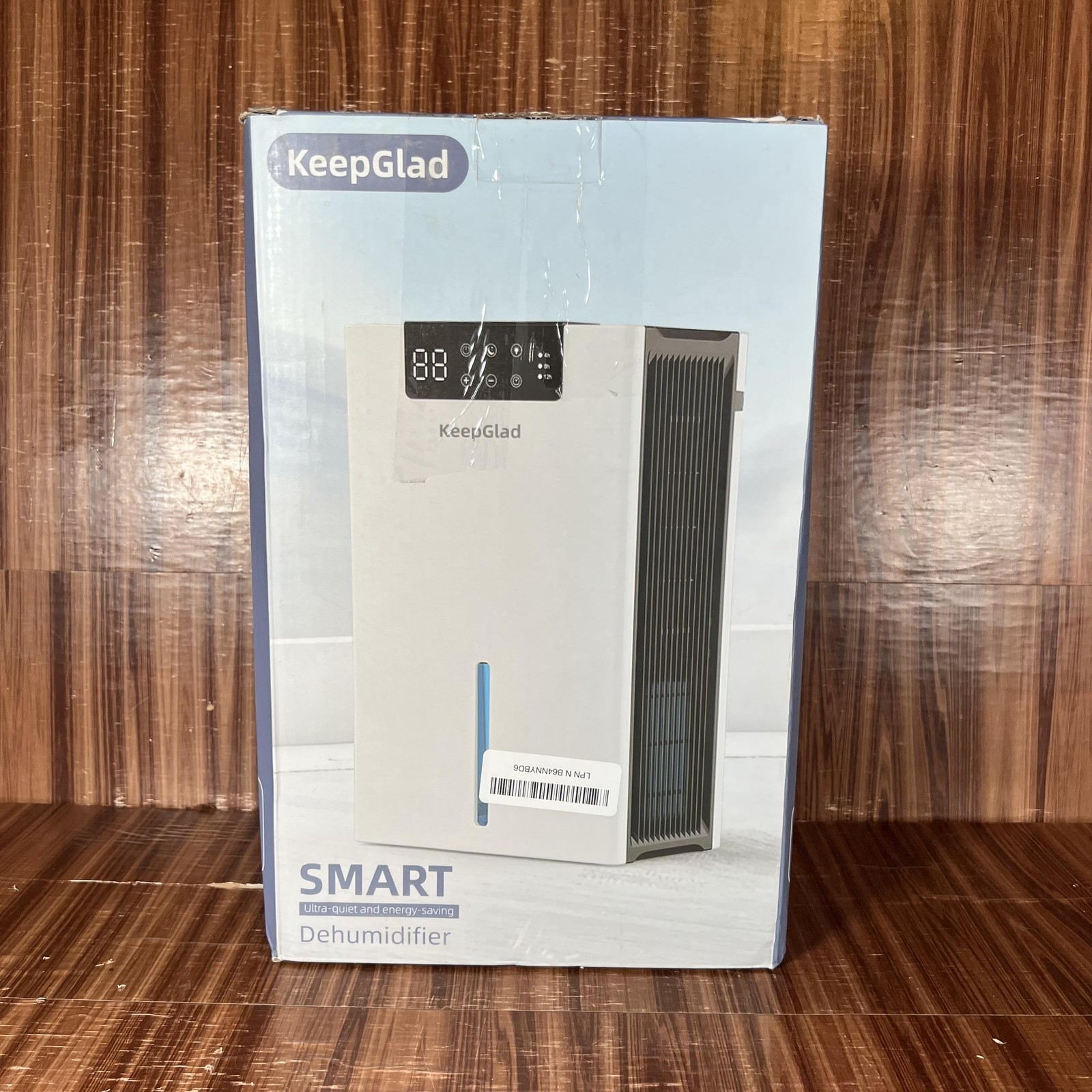 Tower White Digital Display Quiet Water Window