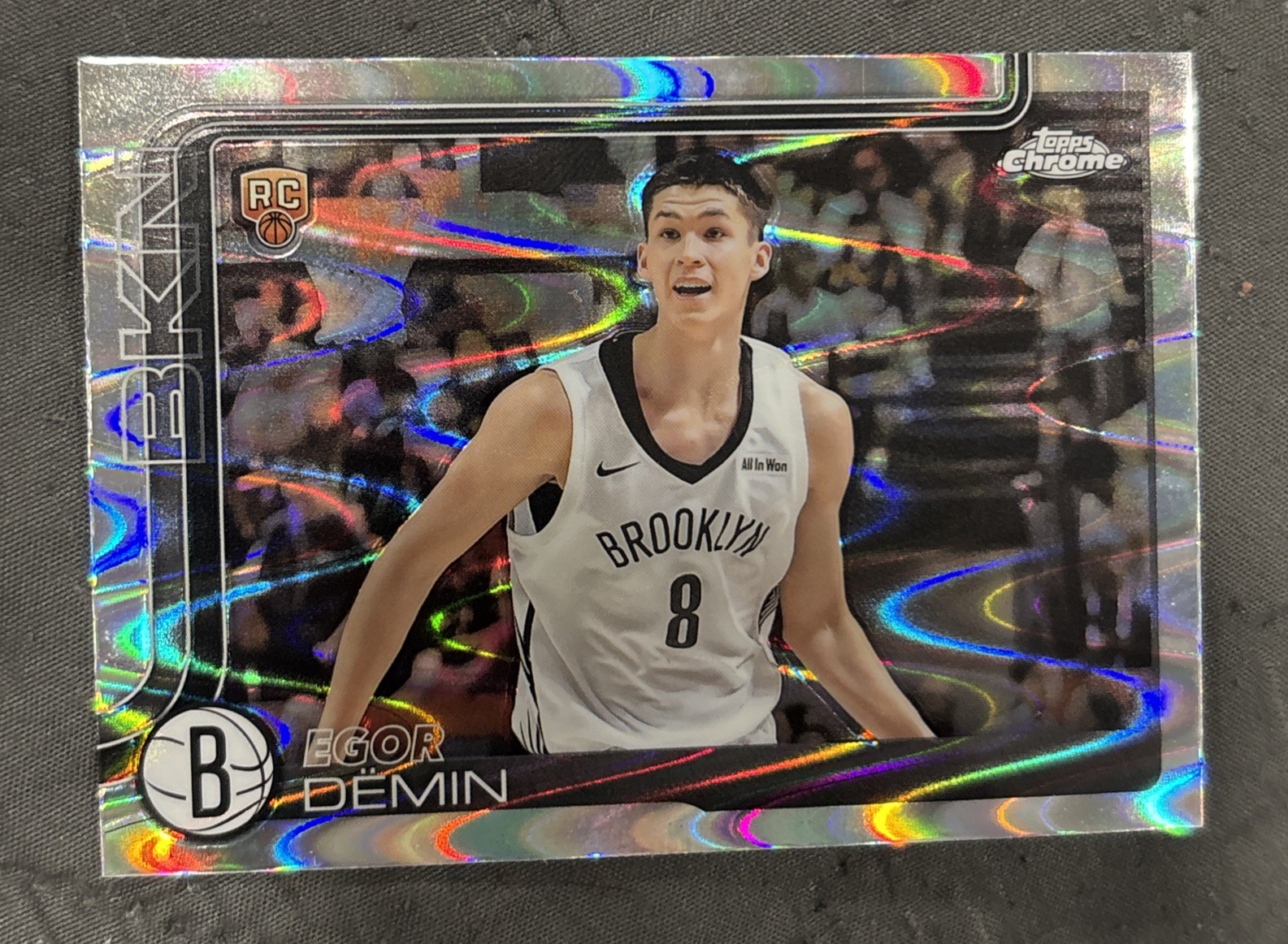 2025-26 Topps Chrome - Egor Demin #258 - Raywave Refractor RC