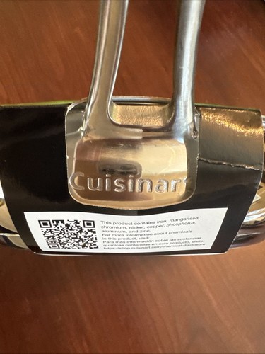 Cuisinart Contour 10” Stainless Steel Skillet with Helper Handle Model # 422-24 - Picture 7 of 7