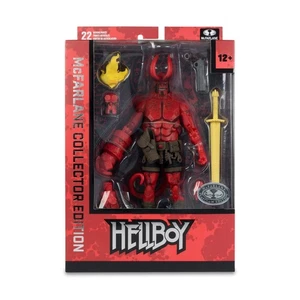 IN STOCK! Hellboy McFarlane Collector Edition 7" Action Figure Platinum Chase