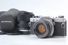 [Exc+5] Olympus OM-1 MD w/ 50mm f/1.8 & 35-70mm f/4 From JAPAN