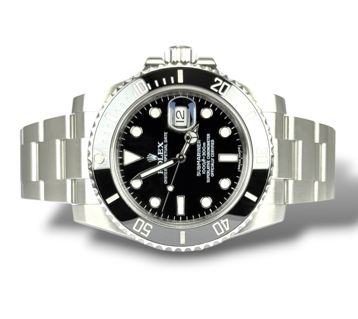 ROLEX Submariner Date - 116610LN - 2015 - 41mm - Box and Papers - Ceramic