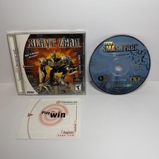 Slave Zero Sega Dreamcast CIB Video Game + Sega Smashpack Volume 1 NFR Disc Only