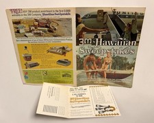 3M Business Products Vintage Print Ad 1960s Hawaiian Vacation Sweepstakes + Card