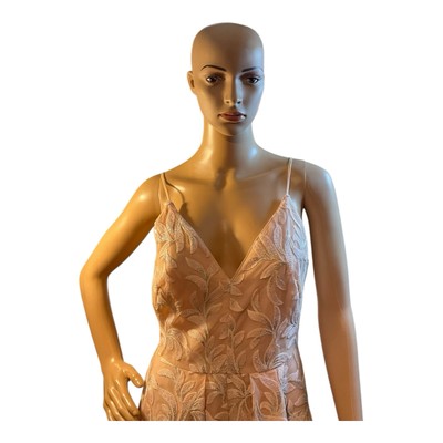 Calvin Klein Women's Embroidered Sequin Pink FIt & Flare V-Neck Gown Size 6 | eBay Calvin Klein Women's Embroidered Sequin Pink FIt & Flare V-Neck Gown Size 6 | eBay