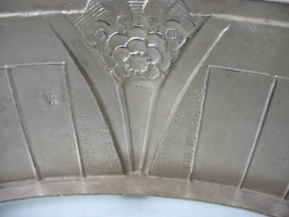 Centre de Table ART DECO PLATEAU & VASQUE ORFEVRERIE DILECTA Made in France - Photo 4/4