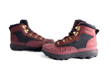 Timberland Converge Waterproof Hiking Boot Burgundy Nubuck Kid s Size 13 A8746