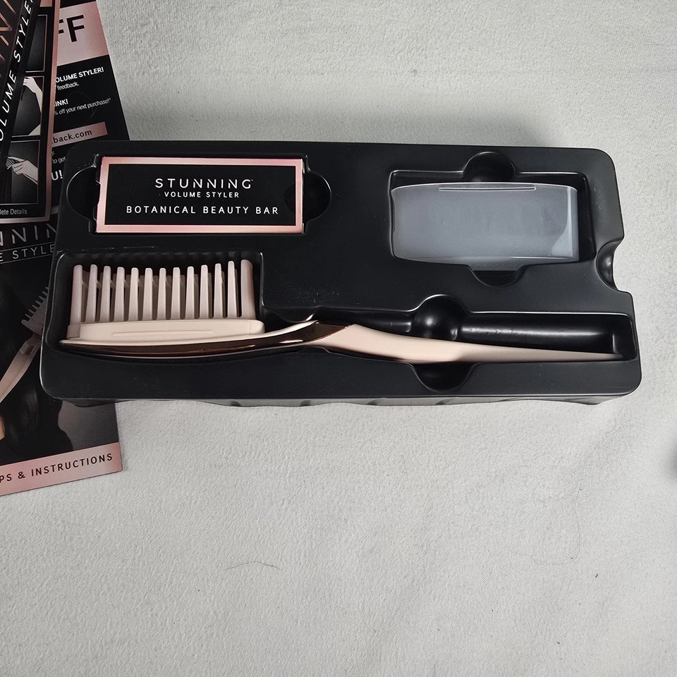 Impresionante cepillo de peinado de volumen barra de belleza botánica voluminizador de cabello todo tipo Foto 4 de 4