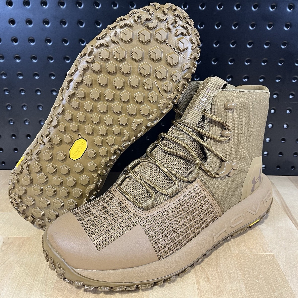 Under Armour UA HOVR Infil Tactical Boots Brown Men's Size 8.5