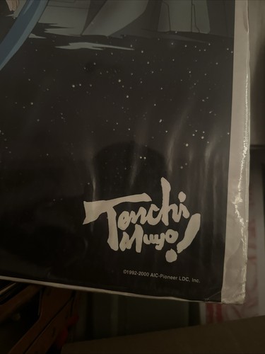 Vintage Y2K NEU Tenchi Muyo Skorpion Poster Poster mit Tafel Anime 1992-2000 - Bild 3 von 10