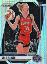 2024 Panini Prizm WNBA #42 Julie Vanloo Silver Prizms