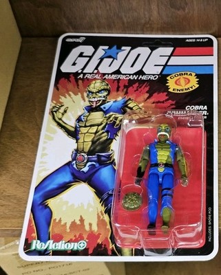 Figurine GI Joe Cobra Commander Arctic – Super7 O-Ring ReAction Edition Neuve