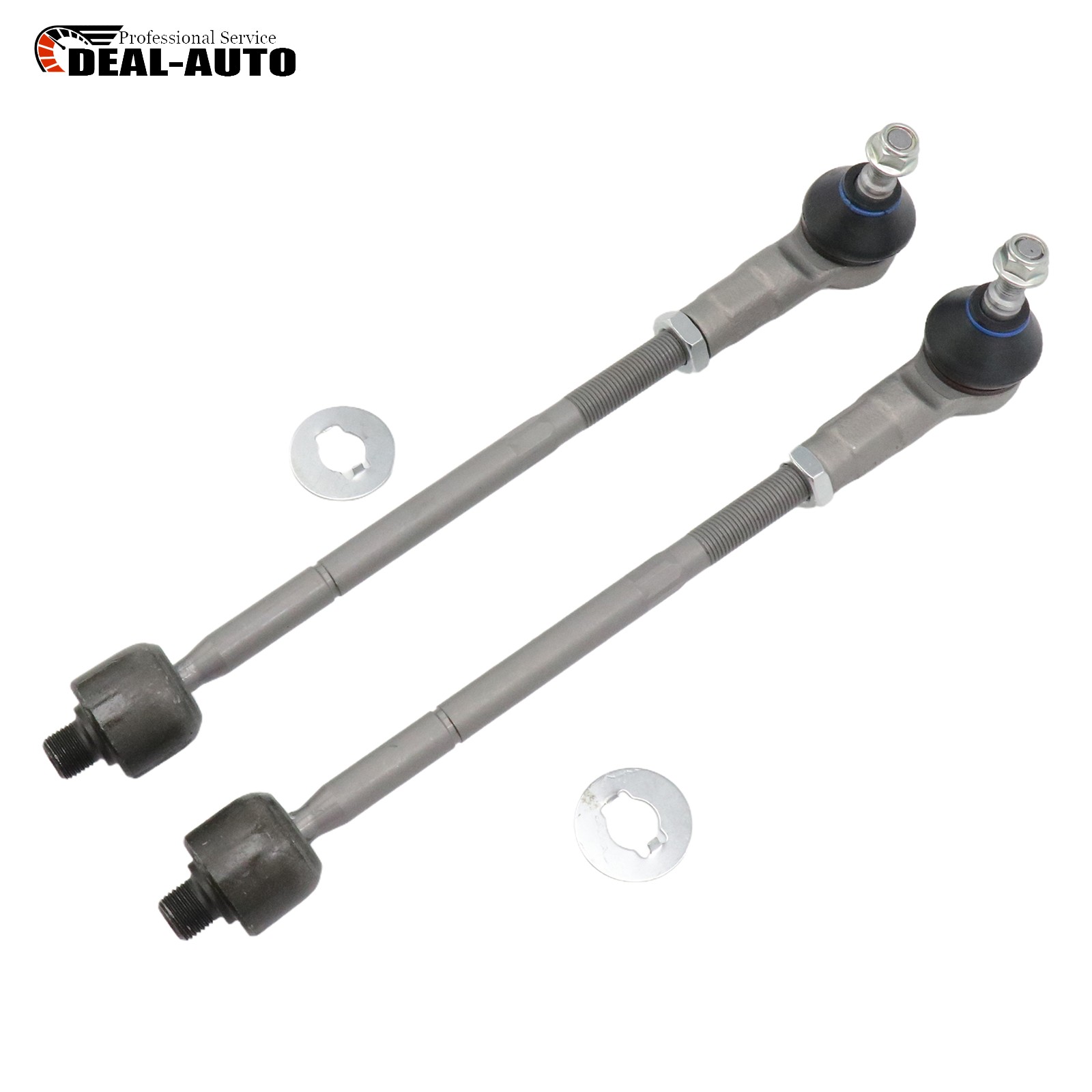 For 980001706 Maserati US New Front Left & Right Inner & Outer Tie Rod End Kit